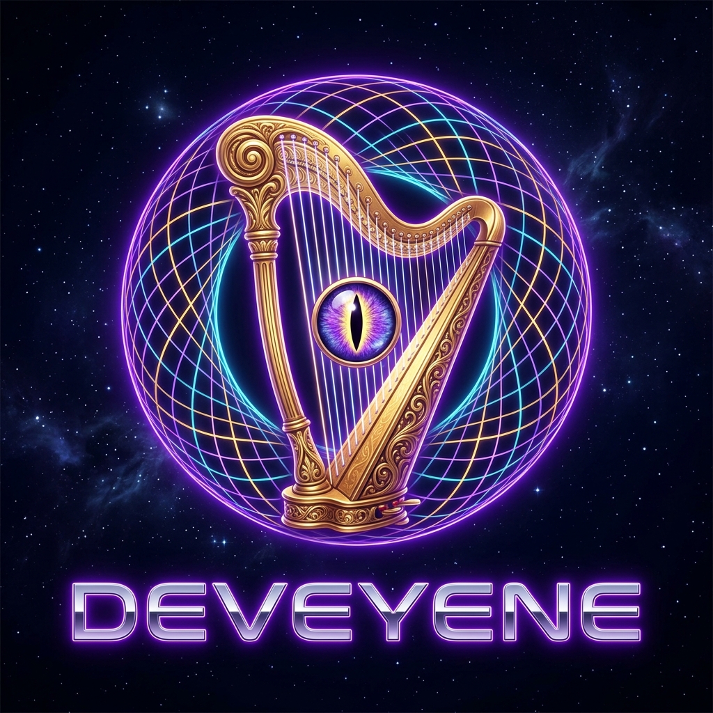 DEVEYENE UV Starseed Celestial Harp of Lyra